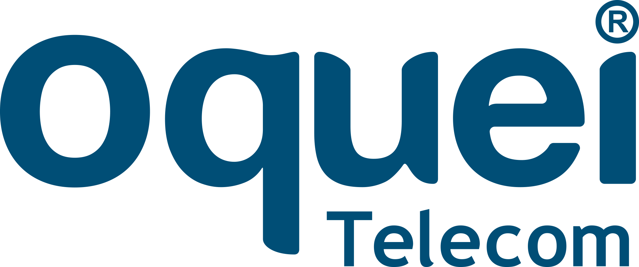 Logo de OQUEI TELECOM LTDA