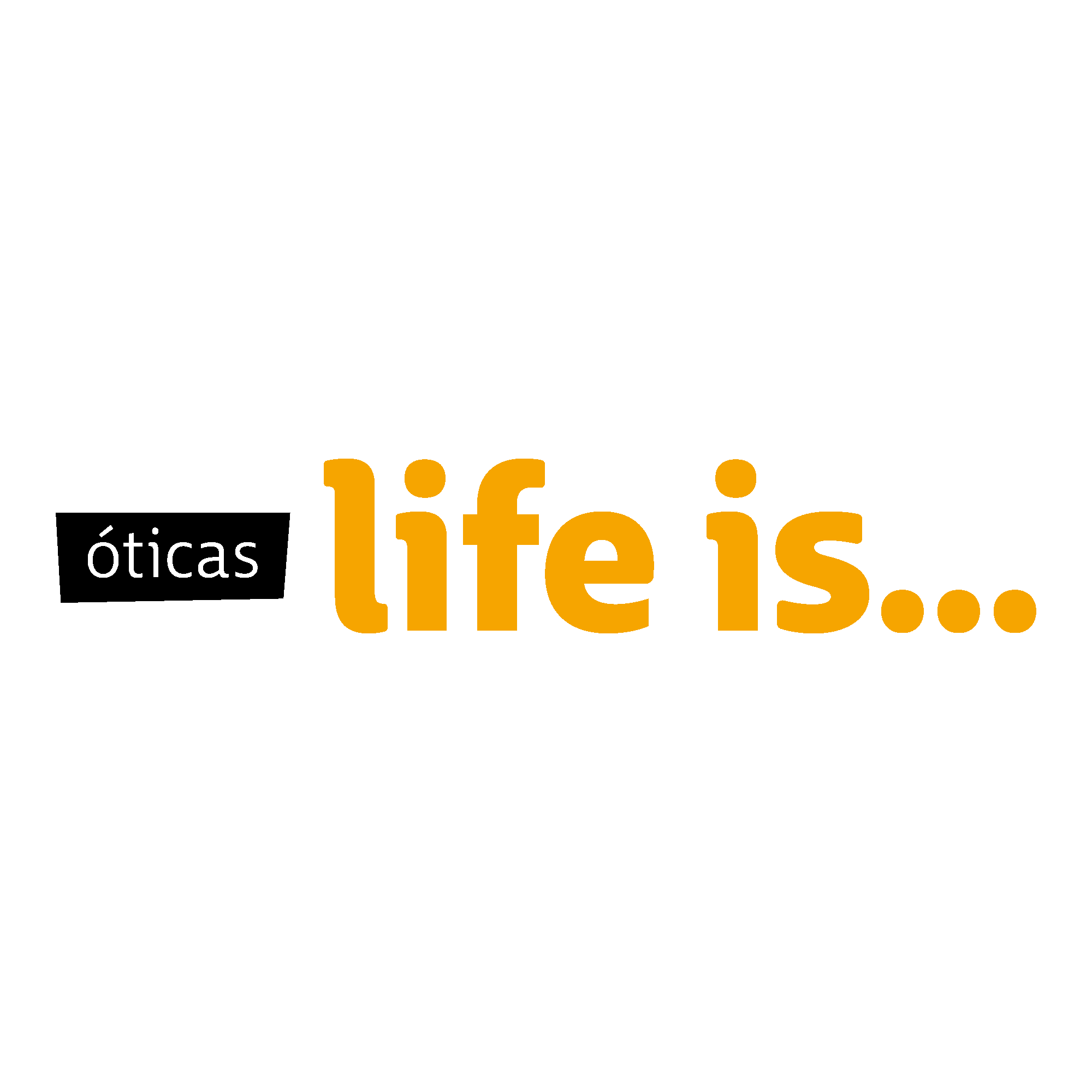 Logo de OTICAS LIFE IS LTDA