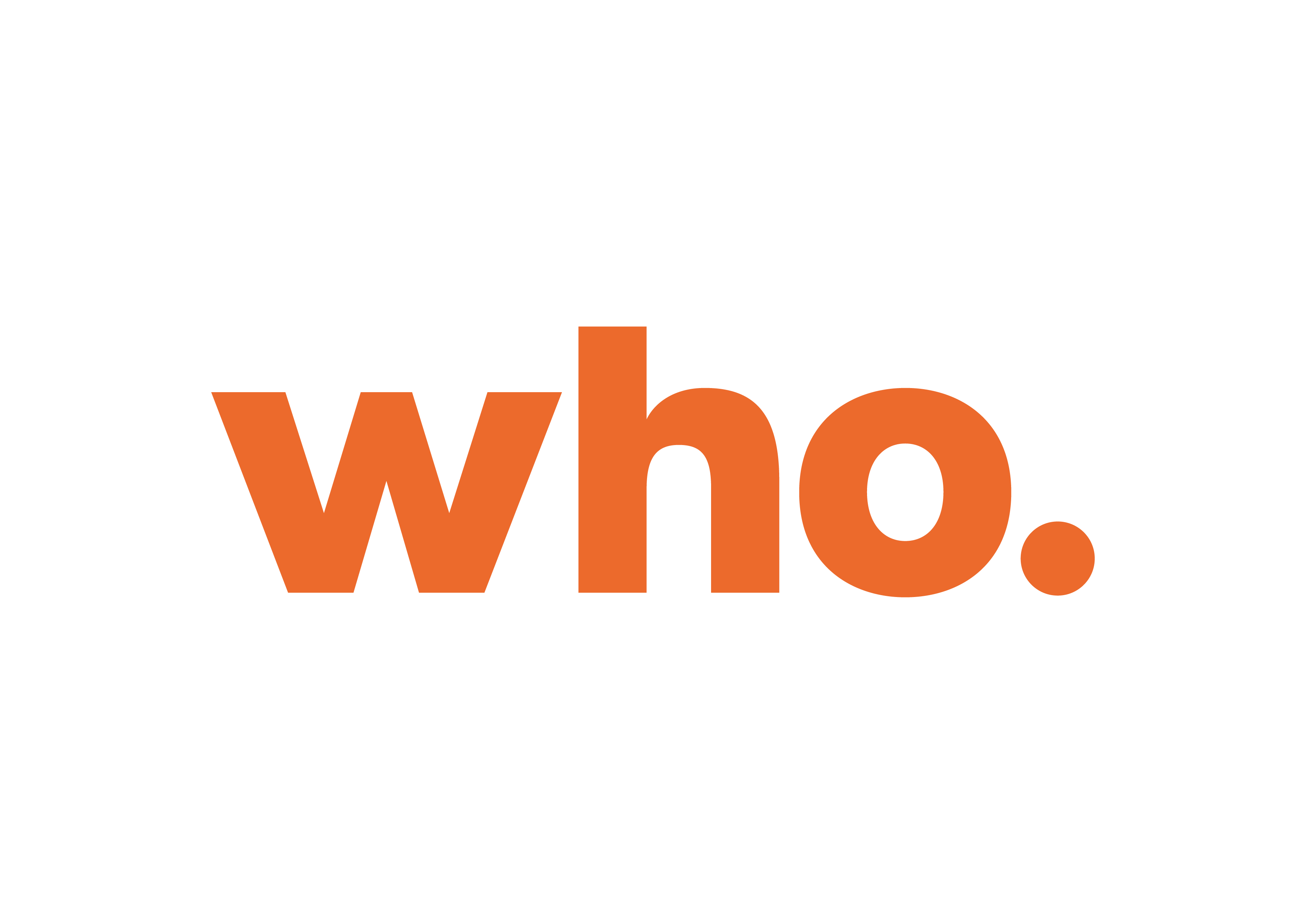 Logo de who.