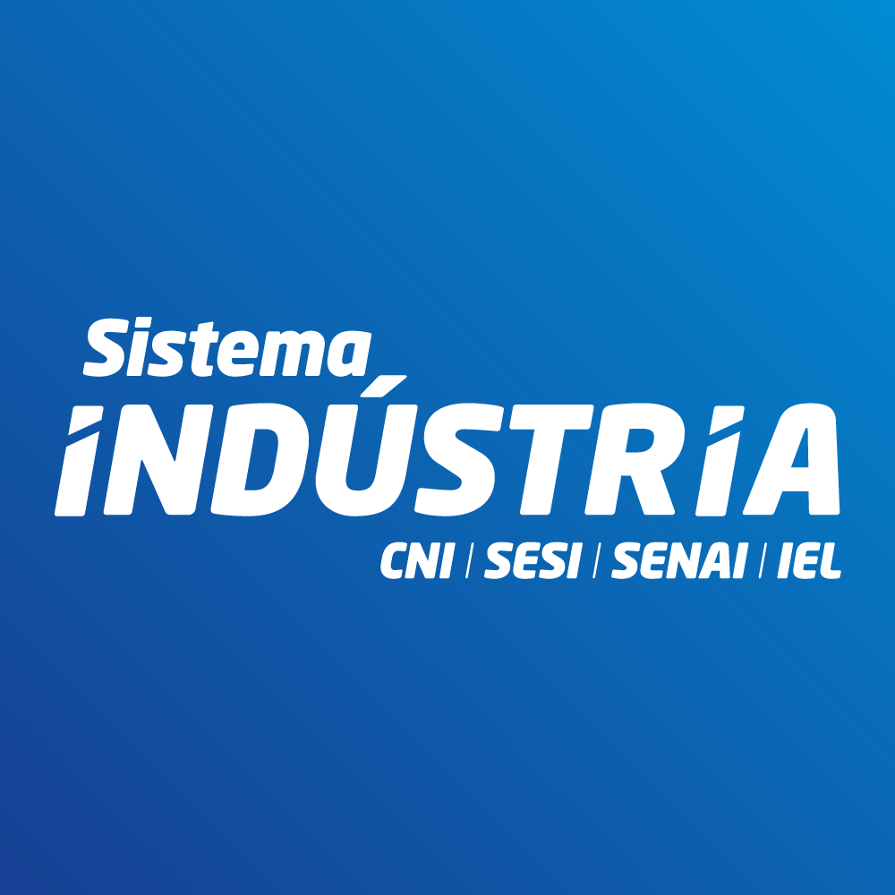 Logo de Sistema Indústria - CNI SESI SENAI IEL - Departamento Nacional