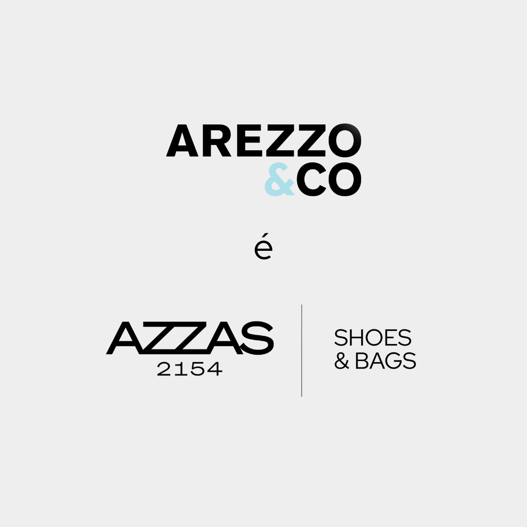 Logo de Arezzo&Co agora é Azzas 2154 | Shoes & Bags