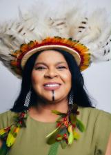 Foto de Sônia Guajajara